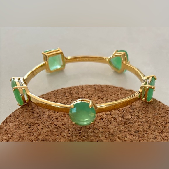 KATE SPADE Green Stone Bracelet Bangle - Picture 7 of 8